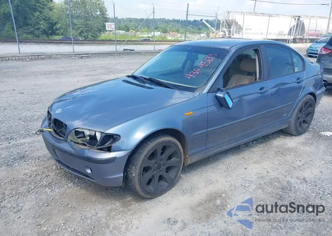 2002 BMW 325Xi from USA, damaged, VIN WBAEU334X2PF67076